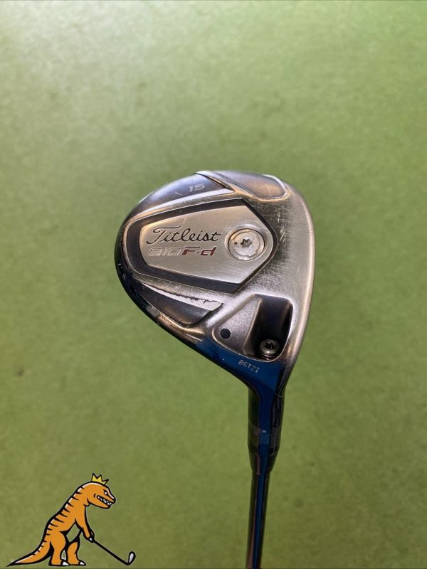 Used RH Titleist 910 Fd 15* 3-Wood Diamana Ahina Graphite Stiff Flex