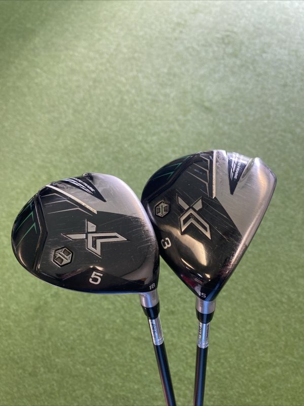 XXIO 3-Wood 15*, 5-Wood 18* Wood Set Miyazaki AX-II Graphite Regular