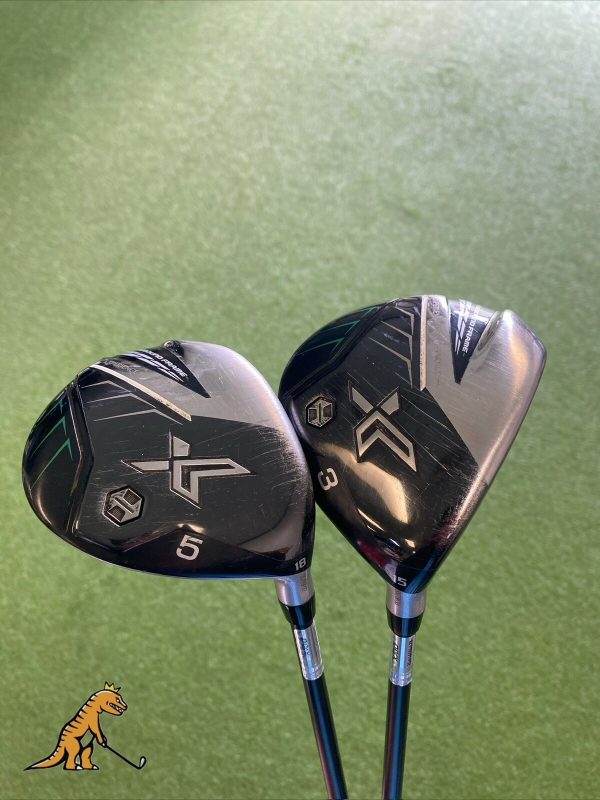 XXIO 3-Wood 15*, 5-Wood 18* Wood Set Miyazaki AX-II Graphite Regular