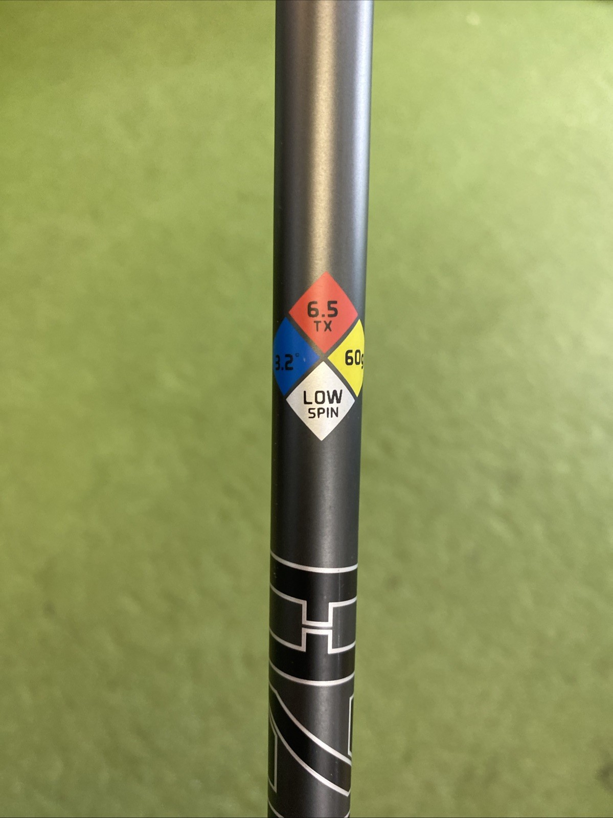 HZRDUS Smoke Black Driver Shaft 60g TX Tour Extra Stiff Graphite - Image 4
