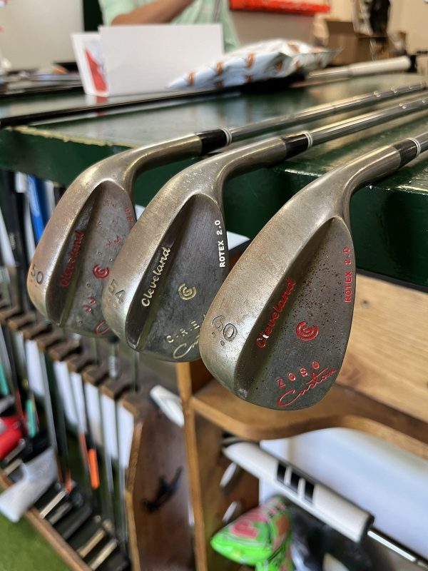 JJ Spaun’s Cleveland Rotex 2.0 Wedge Set