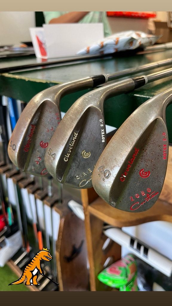 JJ Spaun’s Cleveland Rotex 2.0 Wedge Set