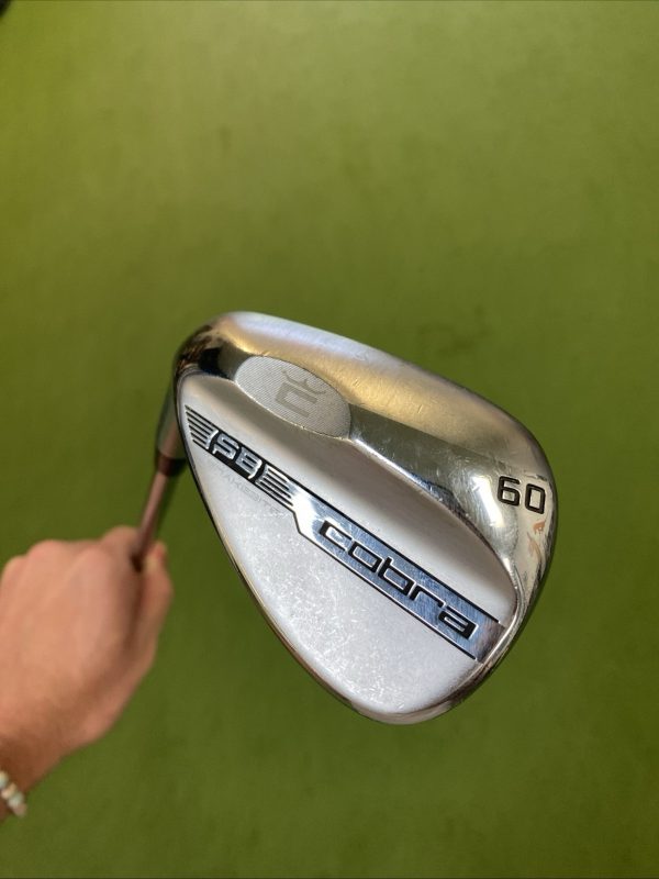LH Cobra King Snake Bite SB Wedge Set 56*, 60* KBS Hi-Rev 2.0 Steel