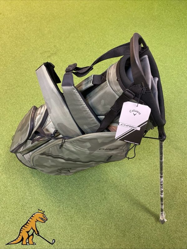 New Callaway Chase Camo Golf Stand Bag 4-Way