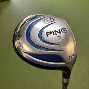 Ping G5 21° 7 Wood Regular Flex