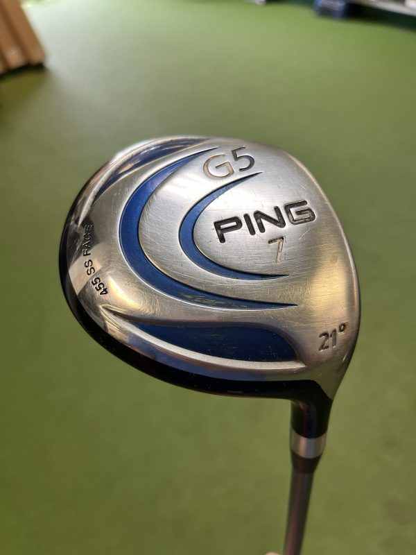 Ping G5 21° 7 Wood Regular Flex