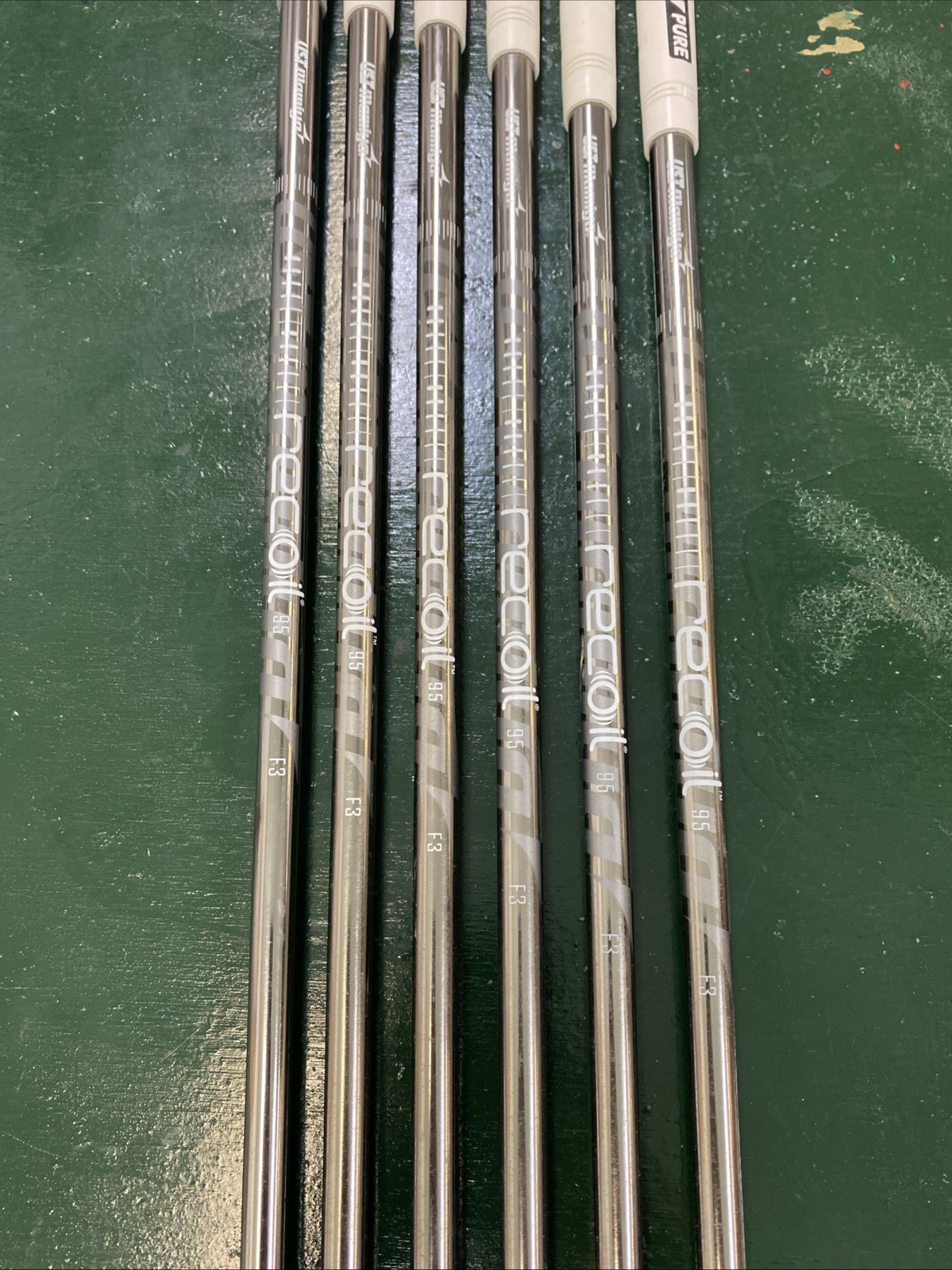 RH Miura Forged/1957 Combo Iron Set 5-PW Recoil 95g Regular Flex Graphite - Image 15