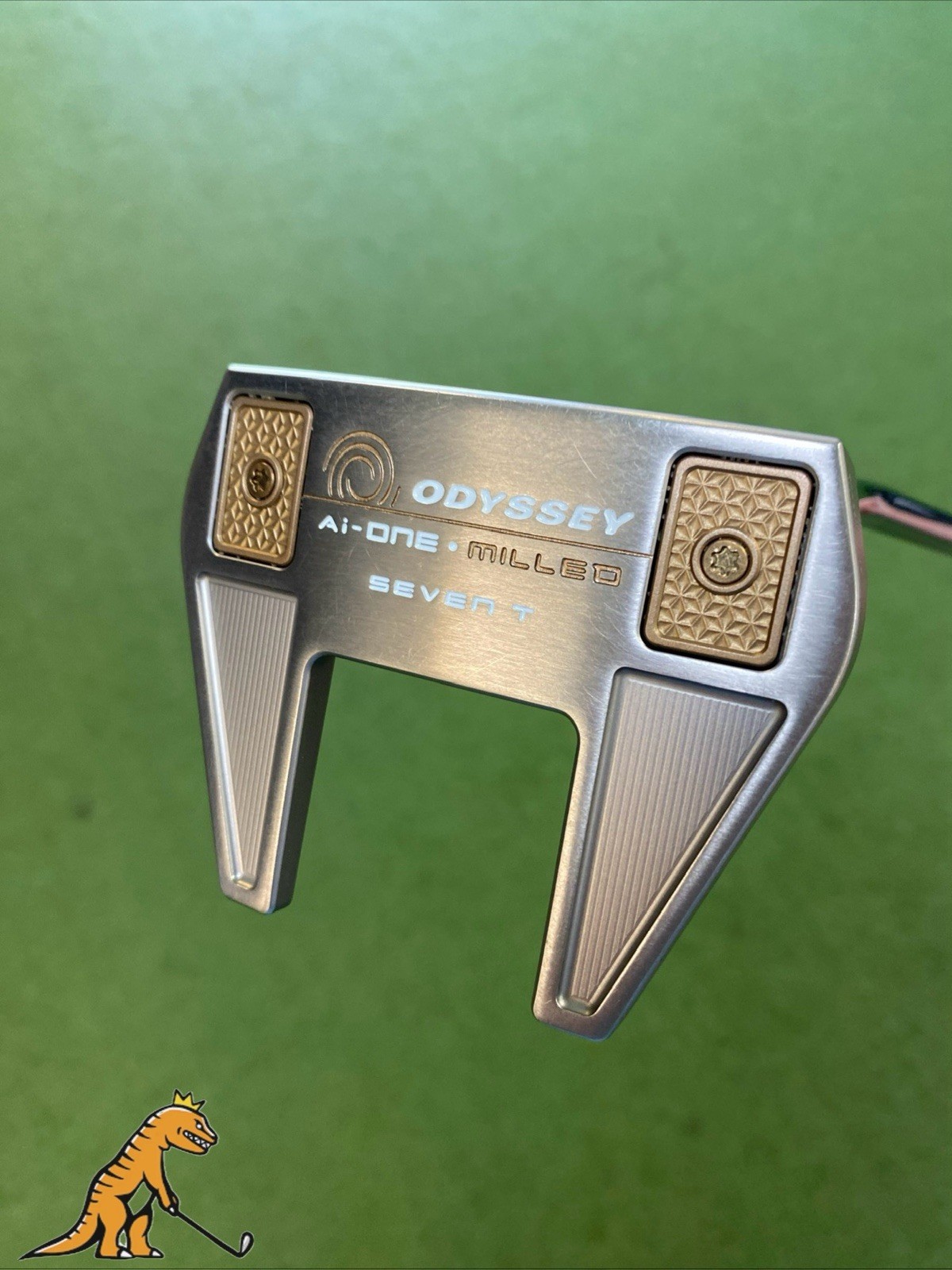 RH Odyssey Ai-One Milled Silver Seven T 35” Mallet Putter + HC