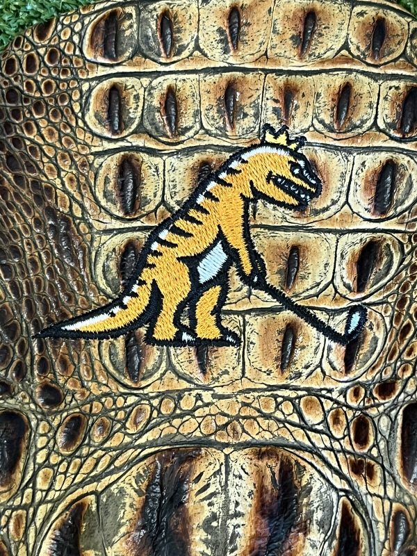 Rex-Golf-Faux-Alligator-Skin-Light-Brown-Driver-Headcover-356392777388-3