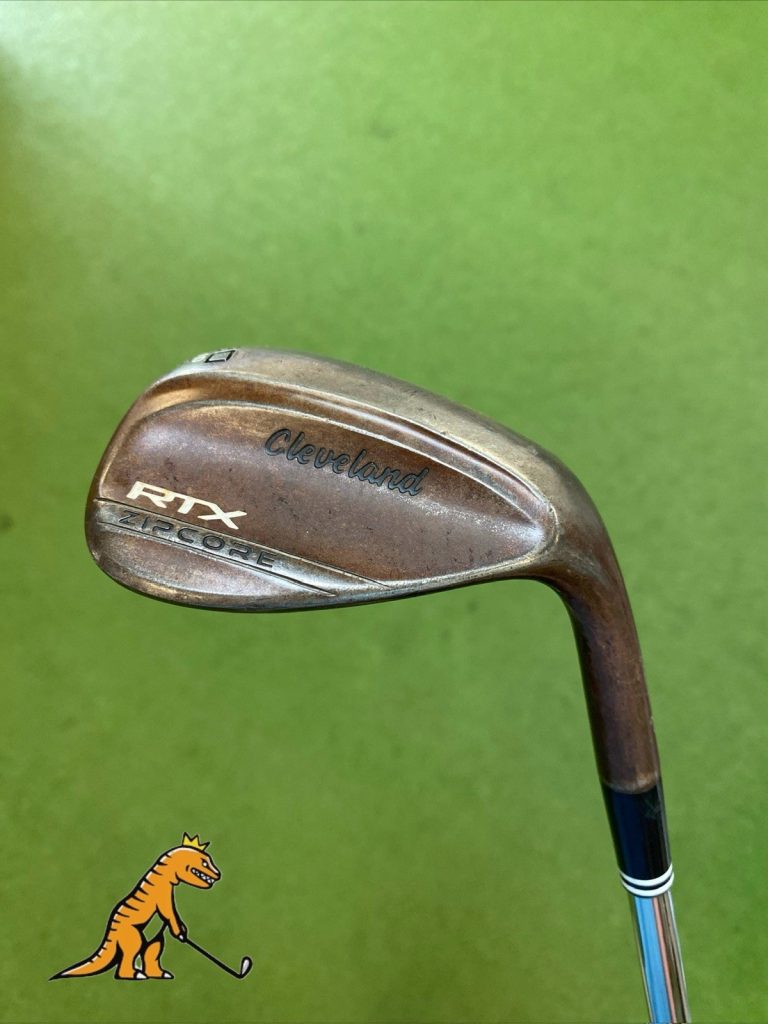 Tour Issue Cleveland RTX Zipcore 60.10* Lob Wedge Dynamic Gold Tour Issue S400
