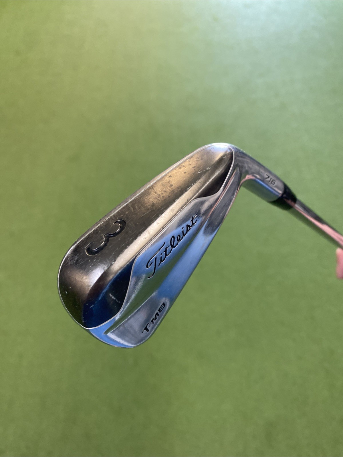 Tour Issue Titleist T-MB 716 3 Iron Dynamic Gold Extra Stiff Steel - Image 4