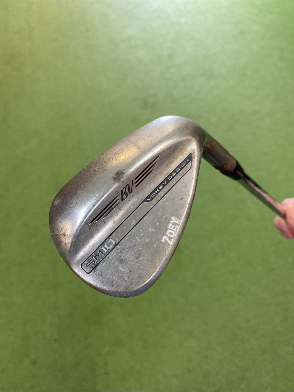 Tour Issue Titleist Vokey SM10 Raw 60* Lob Wedge Custom Grind - Image 4