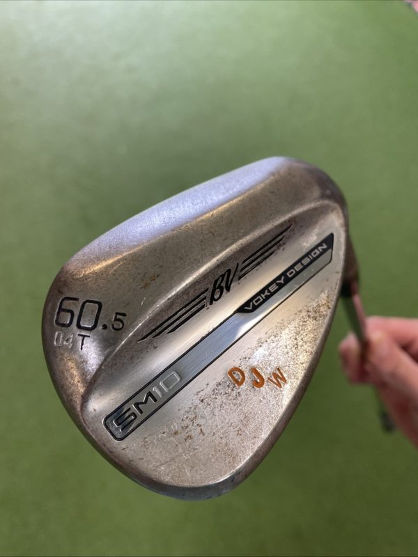 Tour Issue Titleist Vokey SM10 Raw 60.04* T Grind Lob Wedge KBS Steel