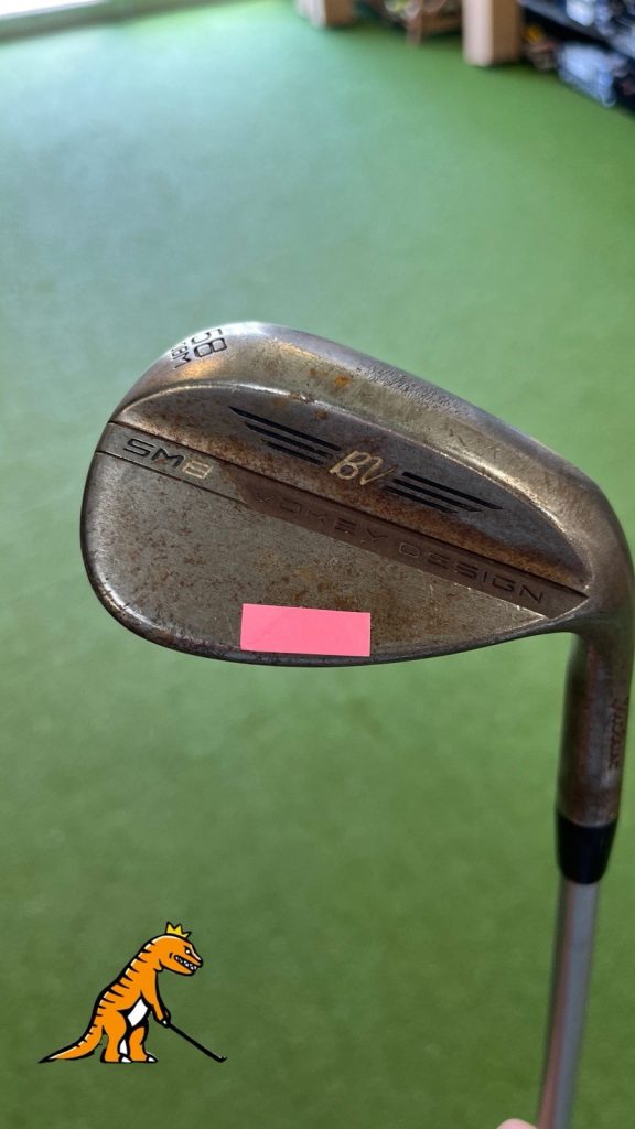 Tour Issue Titleist Vokey SM8 58° Lob Wedge KBS C Taper 120g Stiff Flex