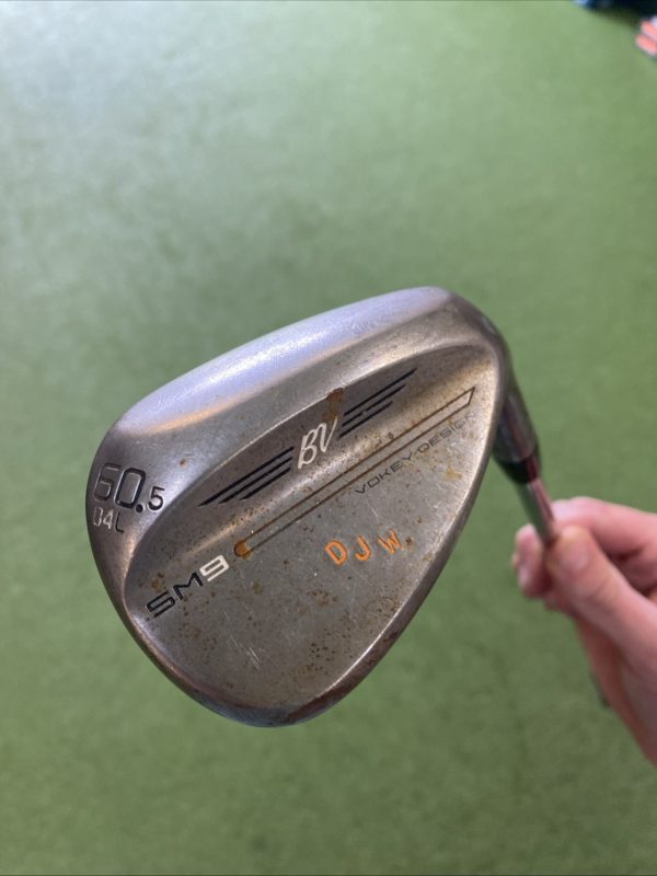 Tour Issue Titleist Vokey SM9 Raw 60.04* Lob Wedge Project X Extra Stiff Steel