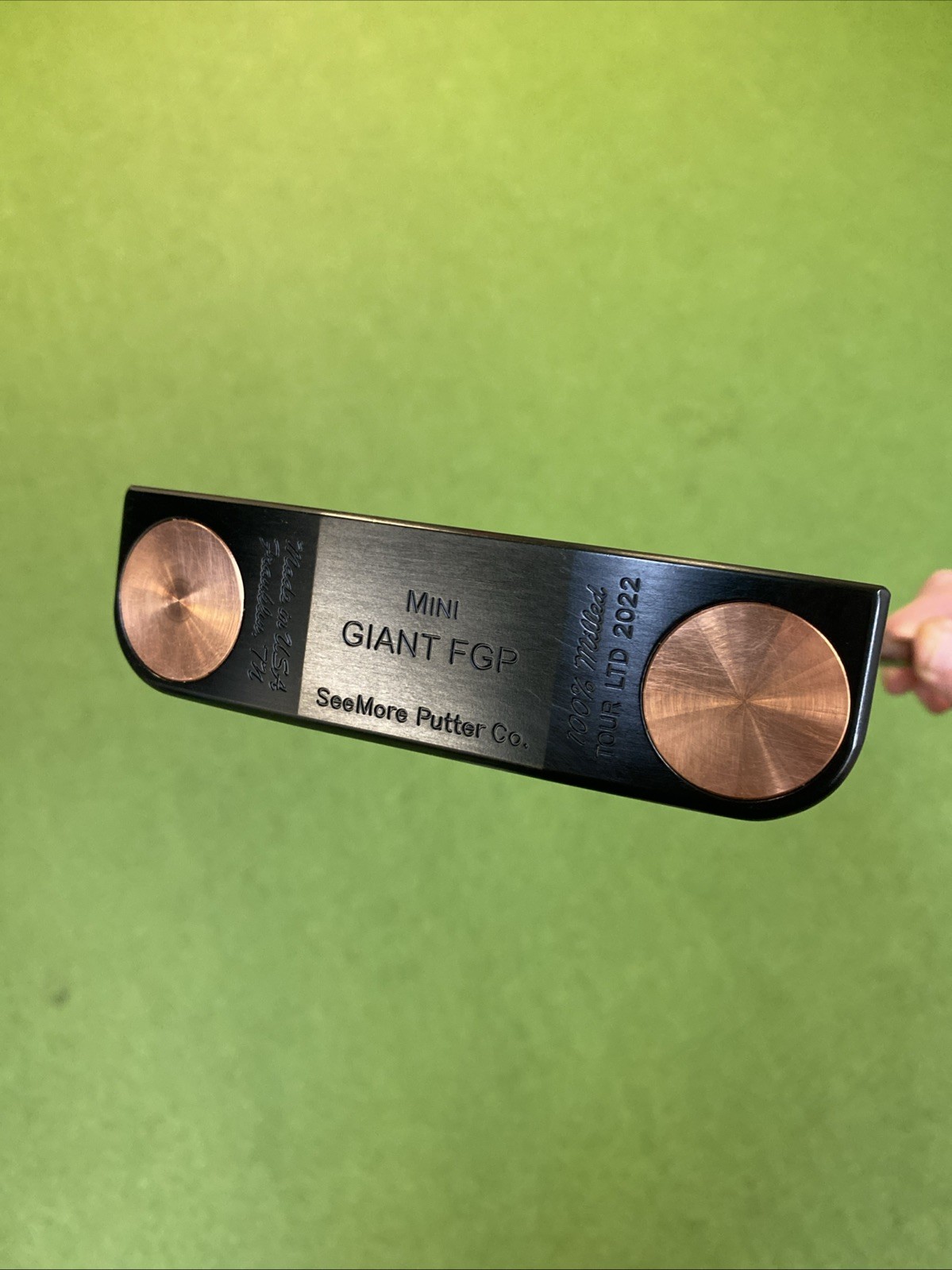 Tour LTD SeeMore Mini Giant FGP 35” Blade Putter Center Shaft - Image 3