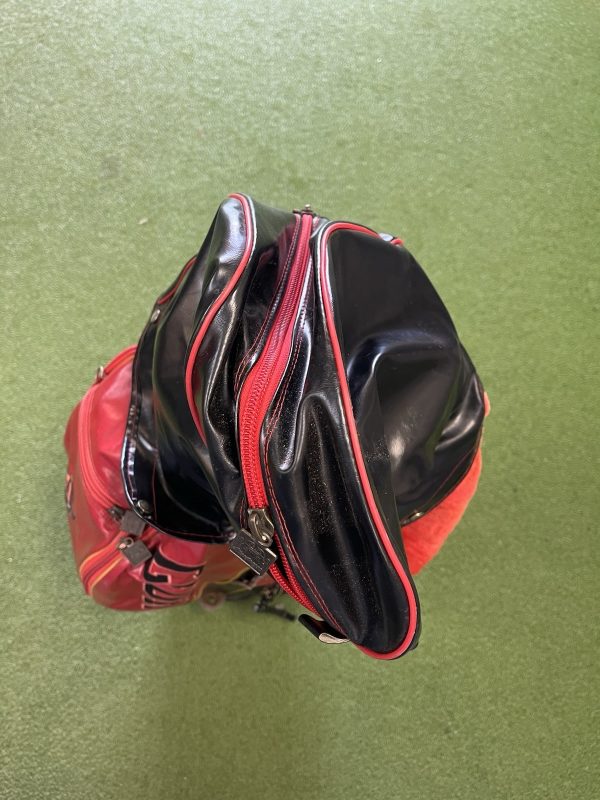 University Of Georgia Vintage Leather Golf Staff Bag MacGregor