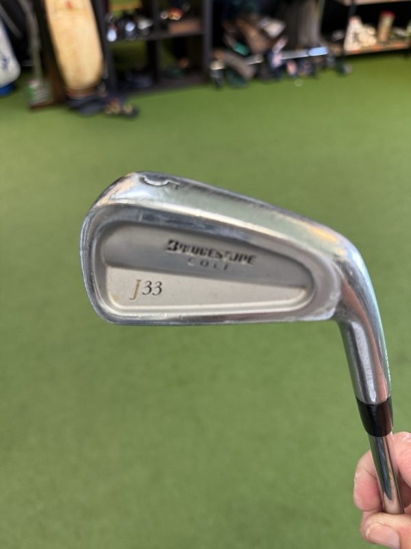 *Used* Bridgestone J33 Forged Iron Set 4i-PW KBS Tour Stiff Right Handed