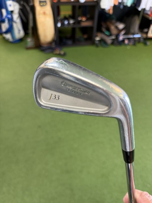 *Used* Bridgestone J33 Forged Iron Set 4i-PW KBS Tour Stiff Right Handed