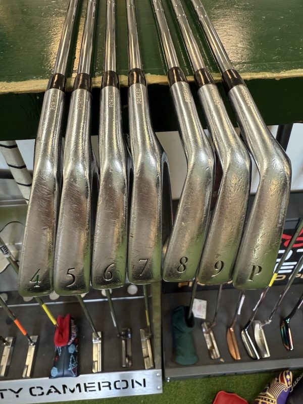 *Used* Bridgestone J33 Forged Iron Set 4i-PW KBS Tour Stiff Right Handed