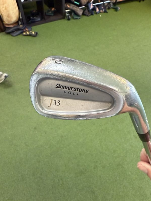 *Used* Bridgestone J33 Forged Iron Set 4i-PW KBS Tour Stiff Right Handed