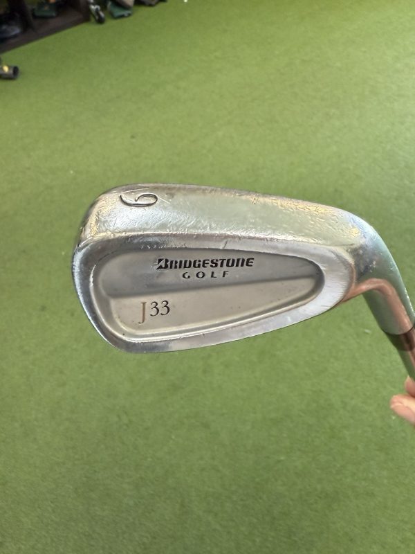 *Used* Bridgestone J33 Forged Iron Set 4i-PW KBS Tour Stiff Right Handed