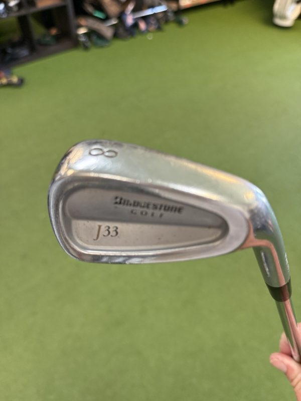 *Used* Bridgestone J33 Forged Iron Set 4i-PW KBS Tour Stiff Right Handed