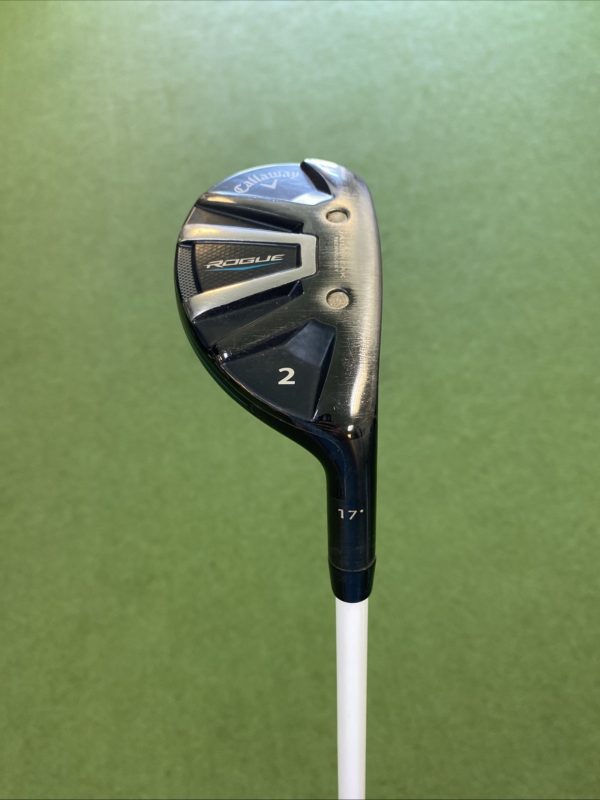 Used Callaway Rogue Hybrid Set 17*, 21* Aldila Rogue 85g Graphite Stiff Flex - Image 3