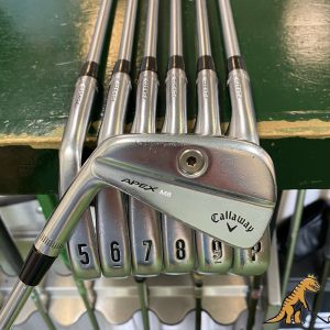 Used LH Callaway Apex MB Forged Iron Set 4-PW Project X IO 105g Regular Flex