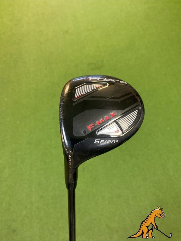 Used LH Cobra F-Max 20* 5-Wood Superlite 55g Graphite Regular Flex
