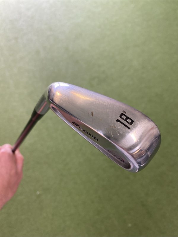 Used LH Mizuno Fli-Hi 18* Utility Iron Exsar Graphite Regular Flex - Image 3