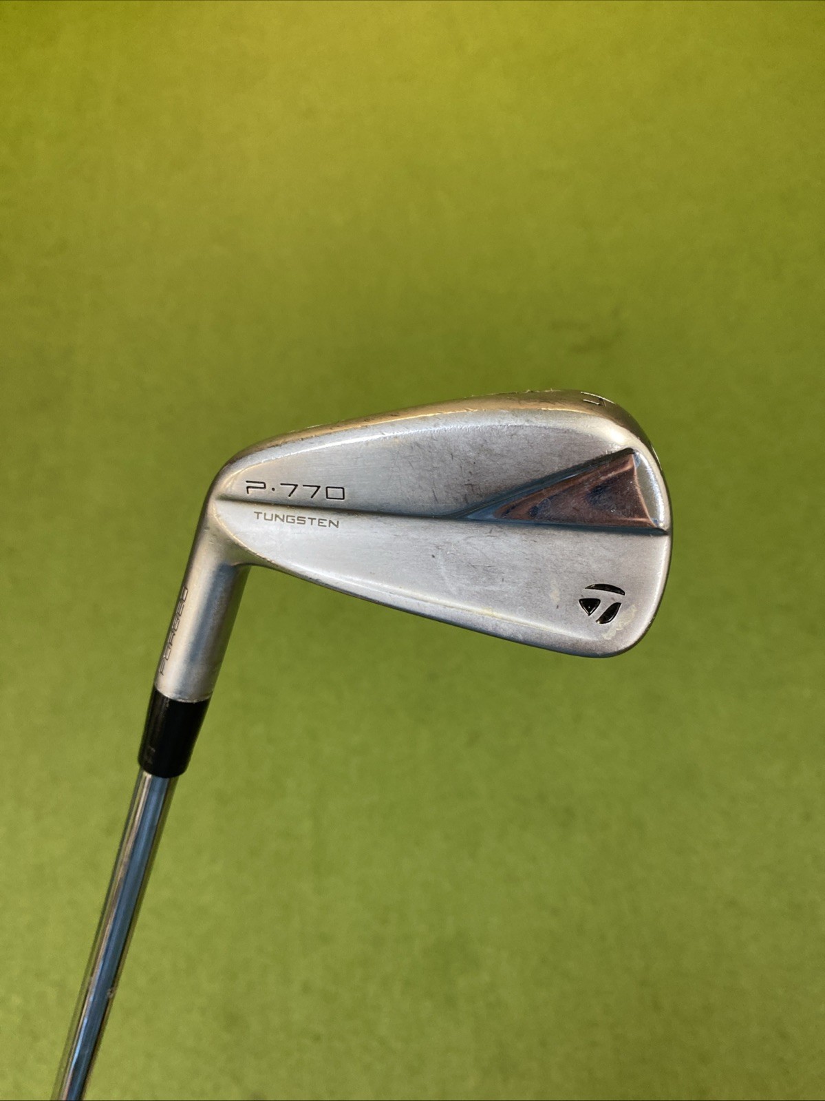 Used LH TaylorMade P770 Forged Iron Set 4-PW True Temper AMT Red Regular Flex - Image 3