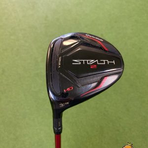 Used LH TaylorMade Stealth 2 HD 16* 3-Wood Fujikura Speeder NX Graphite Regular