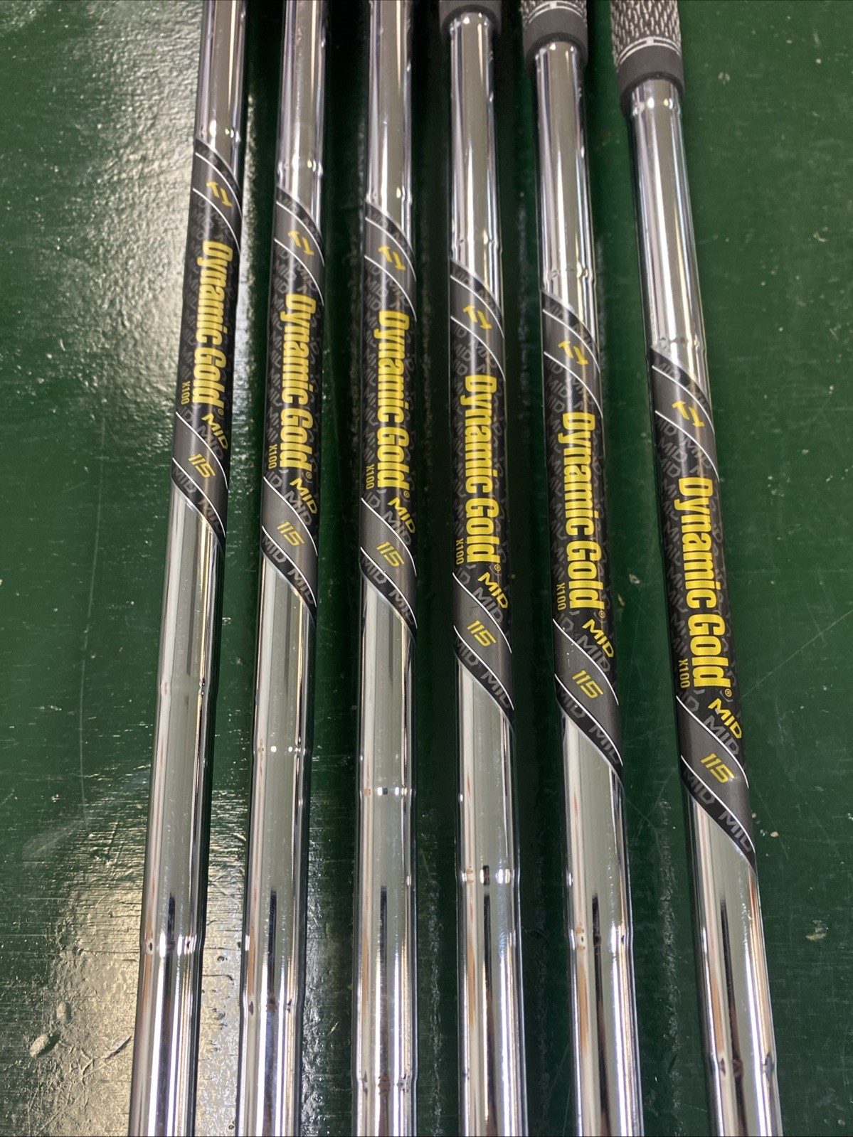 Used Ping Blueprint S Red Dot Iron Set 4-9 Iron Dynamic Gold Mid X100 Steel - Image 16