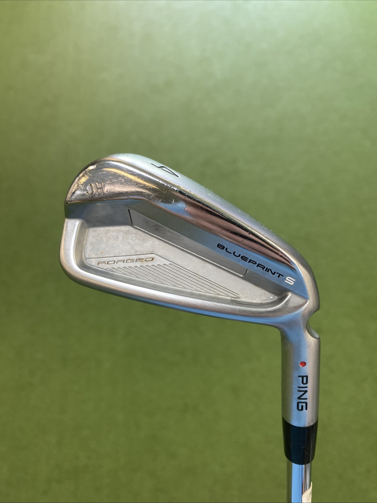 Used Ping Blueprint S Red Dot Iron Set 4-9 Iron Dynamic Gold Mid X100 Steel - Image 3