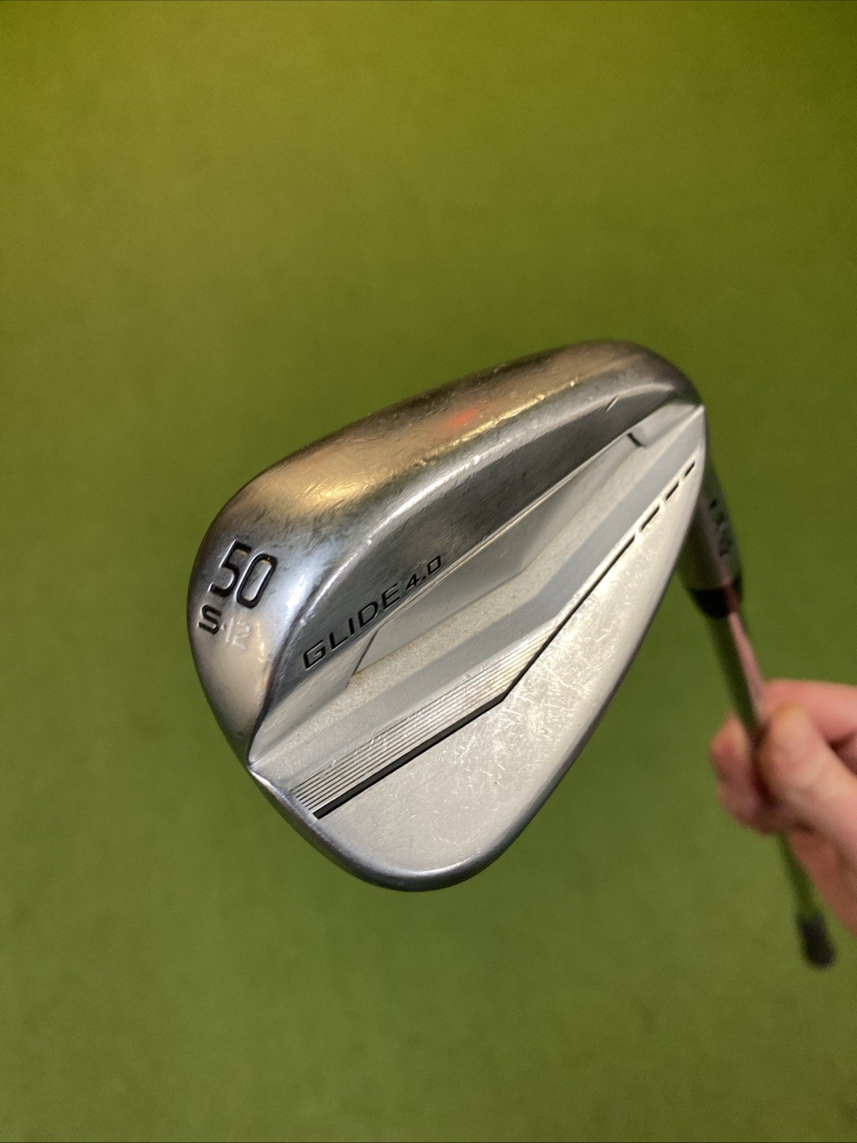 Used Ping Glide 4.0 Wedge Set 50*, 56*, 60* Dynamic Gold Tour Issue S400 Steel - Image 4