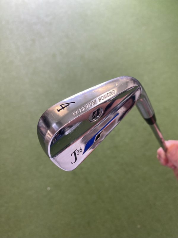 Used RH Bridgestone J36 Forged 4 Iron Project X 6.0 Stiff Flex Steel - Image 3