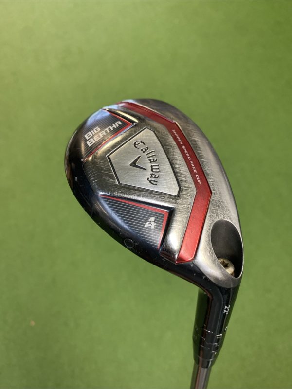 Used RH Callaway Big Bertha 22* 4 Hybrid Recoil 60g Graphite Regular Flex - Image 3