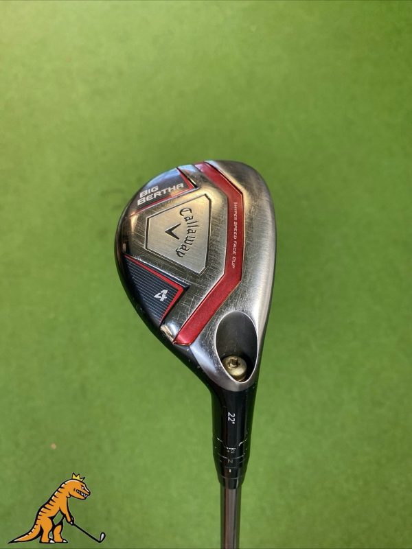 Used RH Callaway Big Bertha 22* 4 Hybrid Recoil 60g Graphite Regular Flex