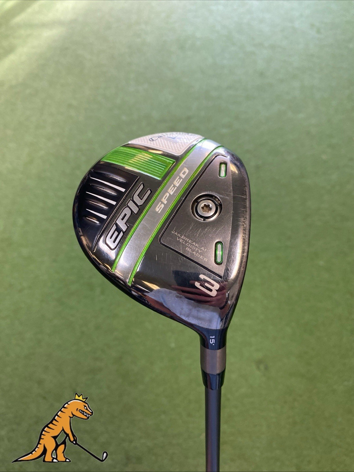 Used RH Callaway Epic Speed 15* 3-Wood HZRDUS iM10 60g Stiff Flex
