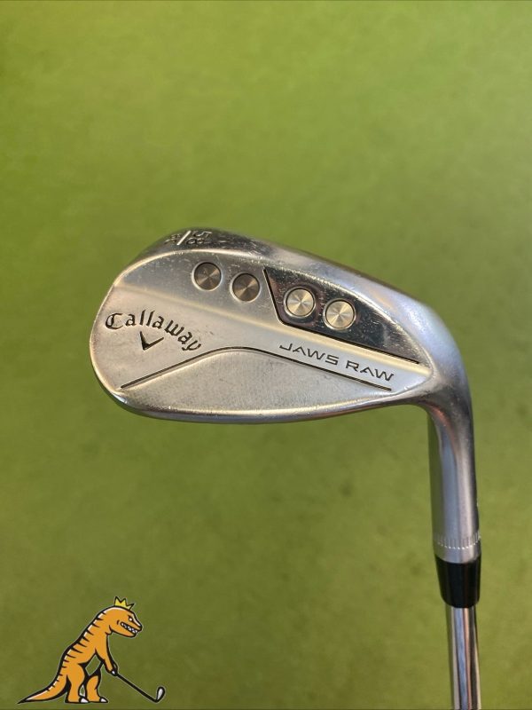 Used RH Callaway Jaws Raw 58.08* Lob Wedge NS Pro Modus Tour 120g Steel