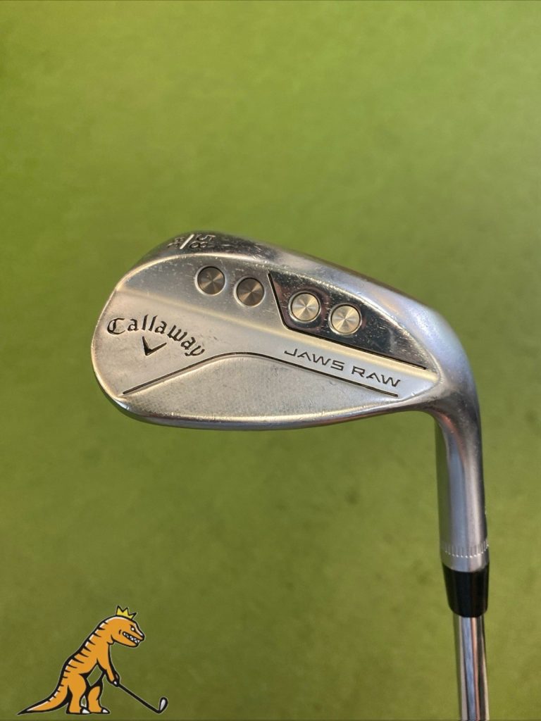 Used RH Callaway Jaws Raw 58.08* Lob Wedge NS Pro Modus Tour 120g Steel
