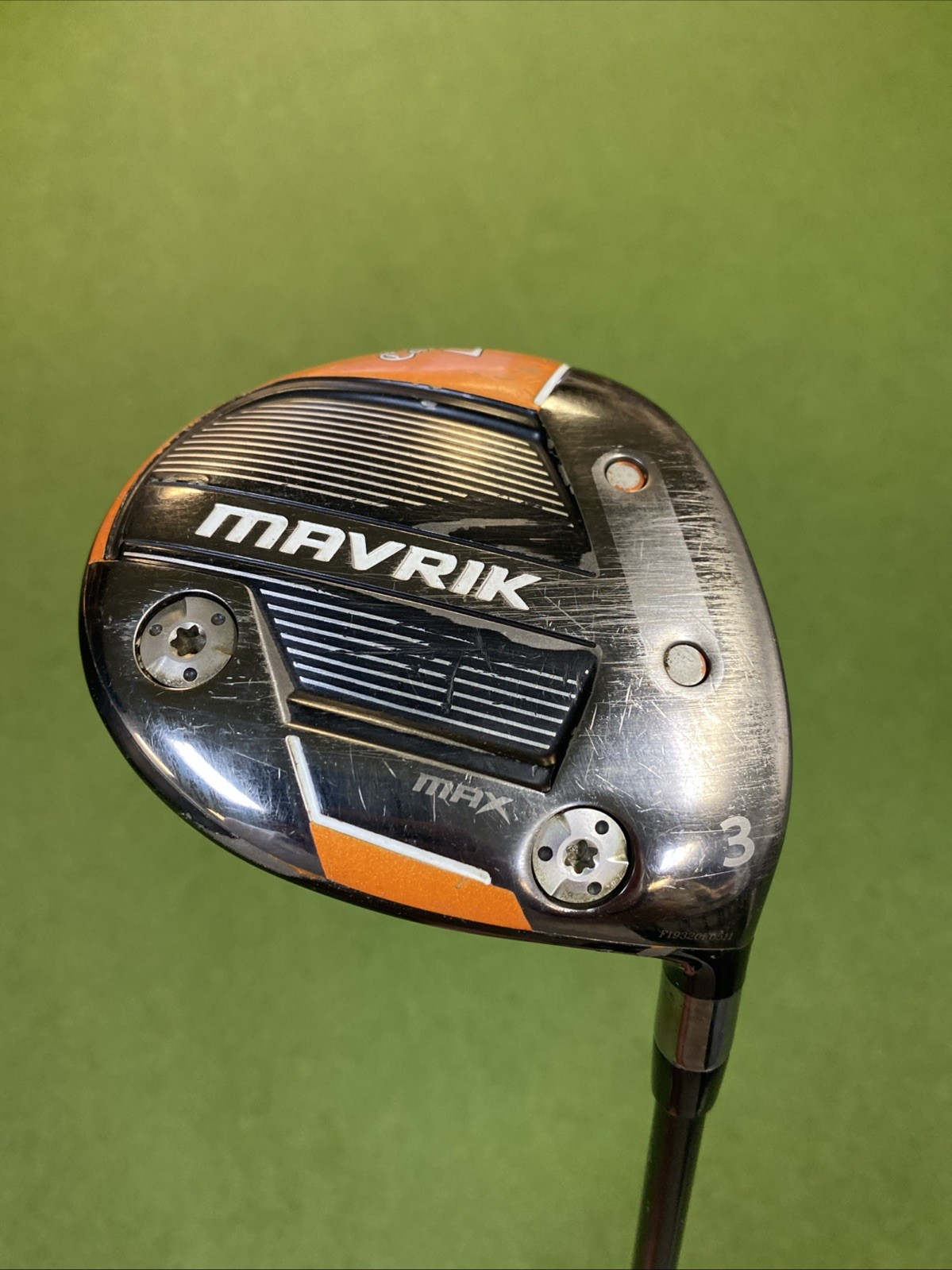 Used RH Callaway Mavrik Max 3-Wood UST Helium Graphite Senior Flex - Image 3