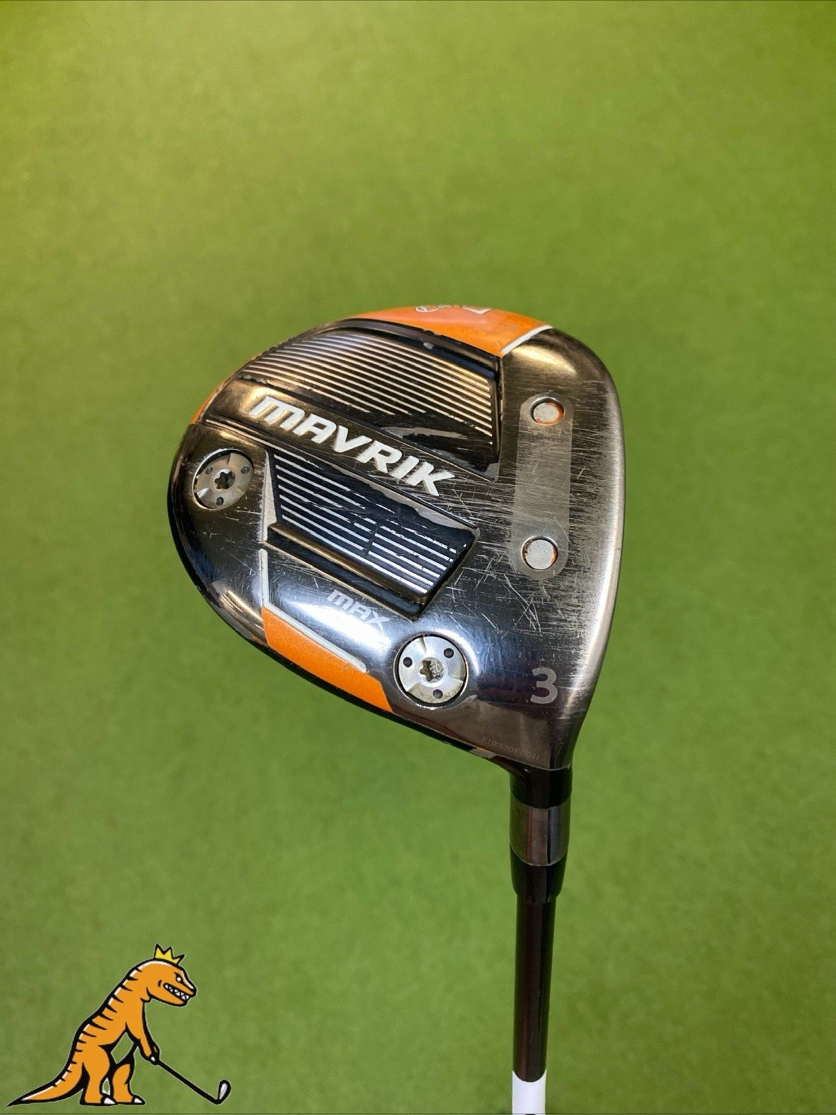 Used RH Callaway Mavrik Max 3-Wood UST Helium Graphite Senior Flex