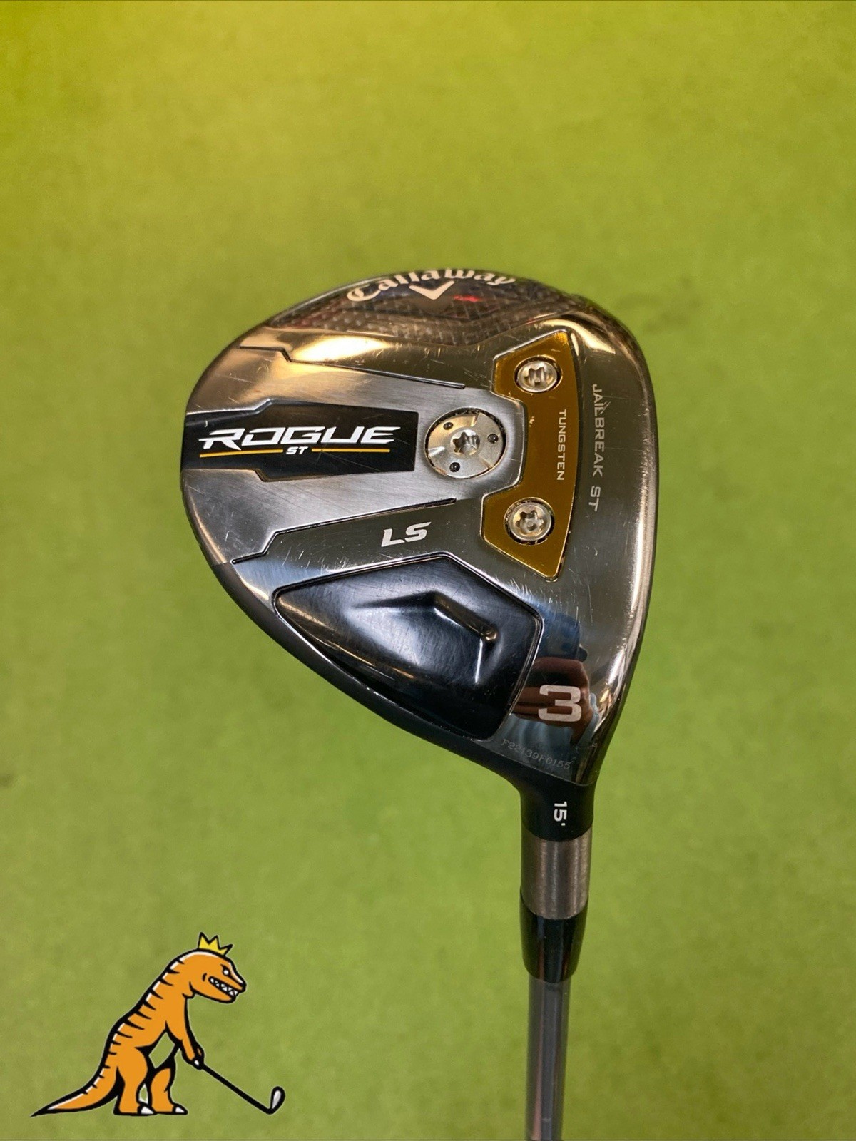 Used RH Callaway Rogue ST LS 15* 3-Wood Denali 60g Stiff Flex Graphite