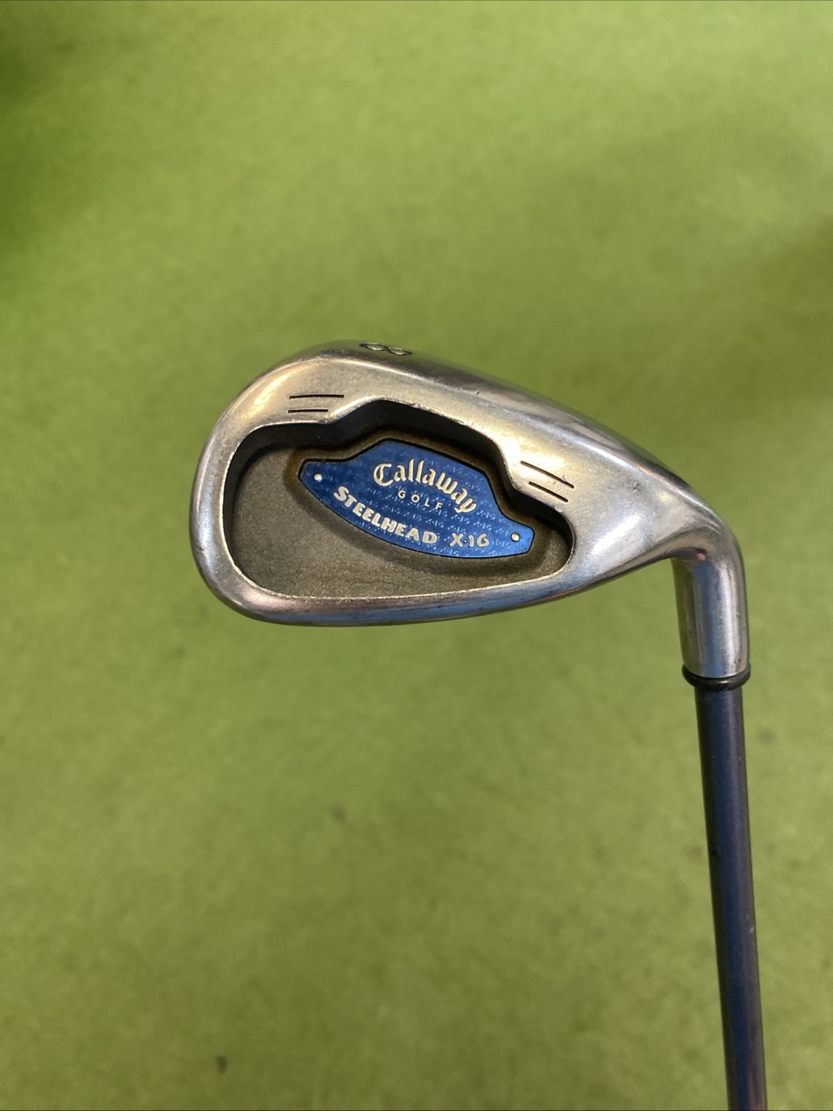 Used RH Callaway Steelhead X16 Iron Set 3-PW System 85g Regular Flex Graphite - Image 13