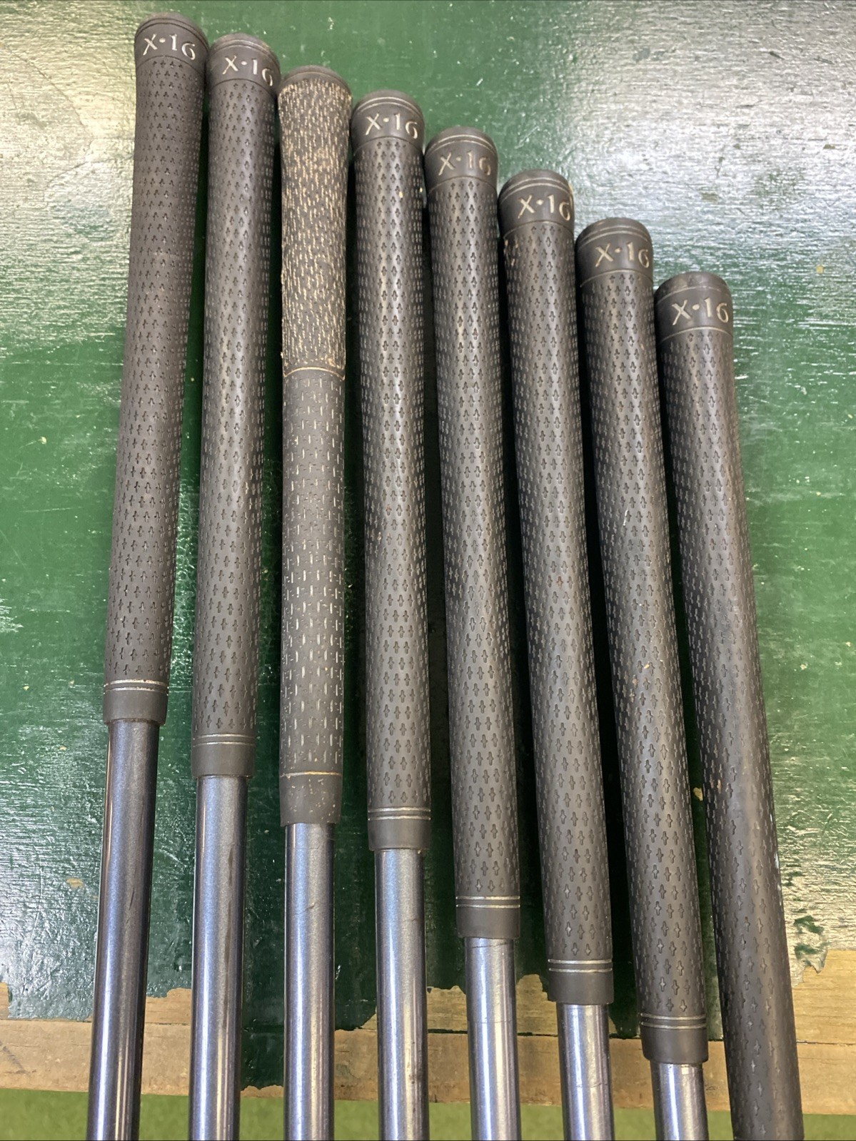 Used RH Callaway Steelhead X16 Iron Set 3-PW System 85g Regular Flex Graphite - Image 20