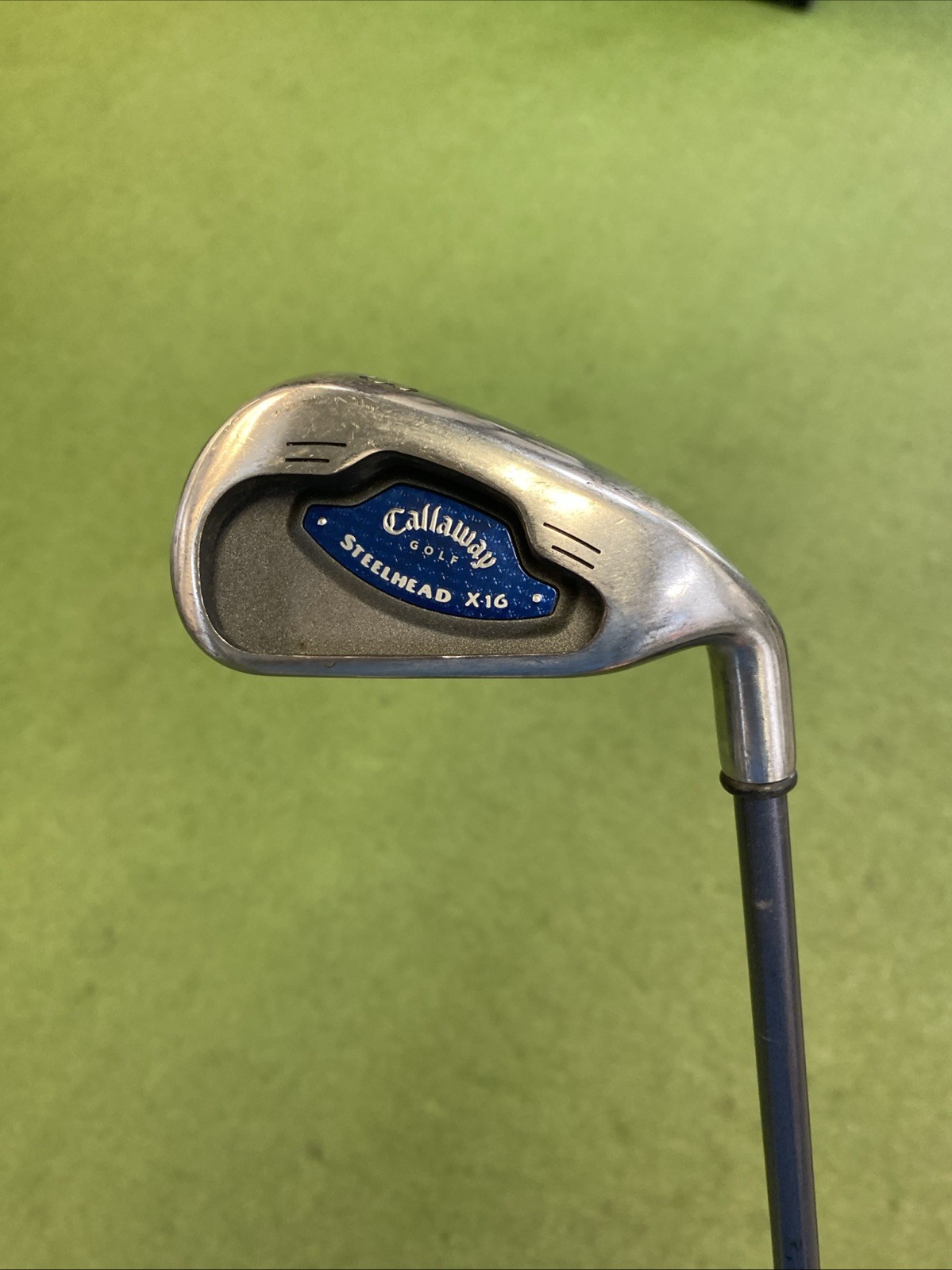 Used RH Callaway Steelhead X16 Iron Set 3-PW System 85g Regular Flex Graphite - Image 3