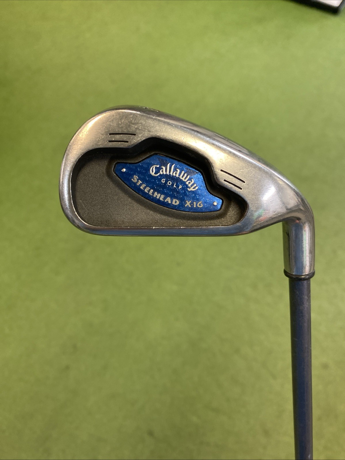 Used RH Callaway Steelhead X16 Iron Set 3-PW System 85g Regular Flex Graphite - Image 5