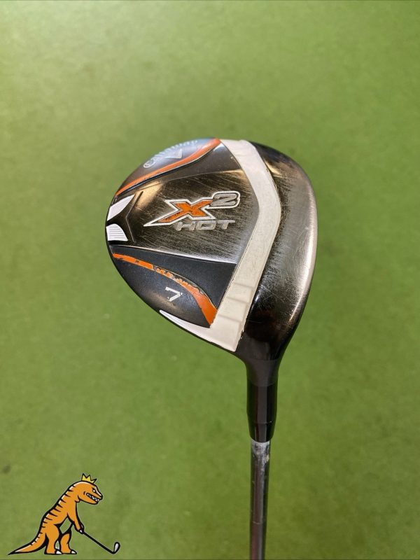 Used RH Callaway X2 Hot 7-Wood Aldila Tour ATX Graphite Seniors